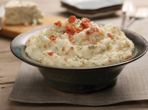 Red and Blue Mashed Potatoes