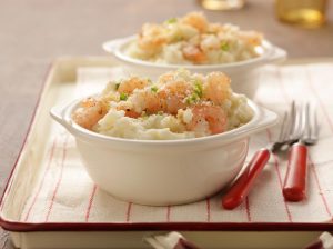 Shrimpy Mashed Potatoes is an easy, but impressive, dish.
