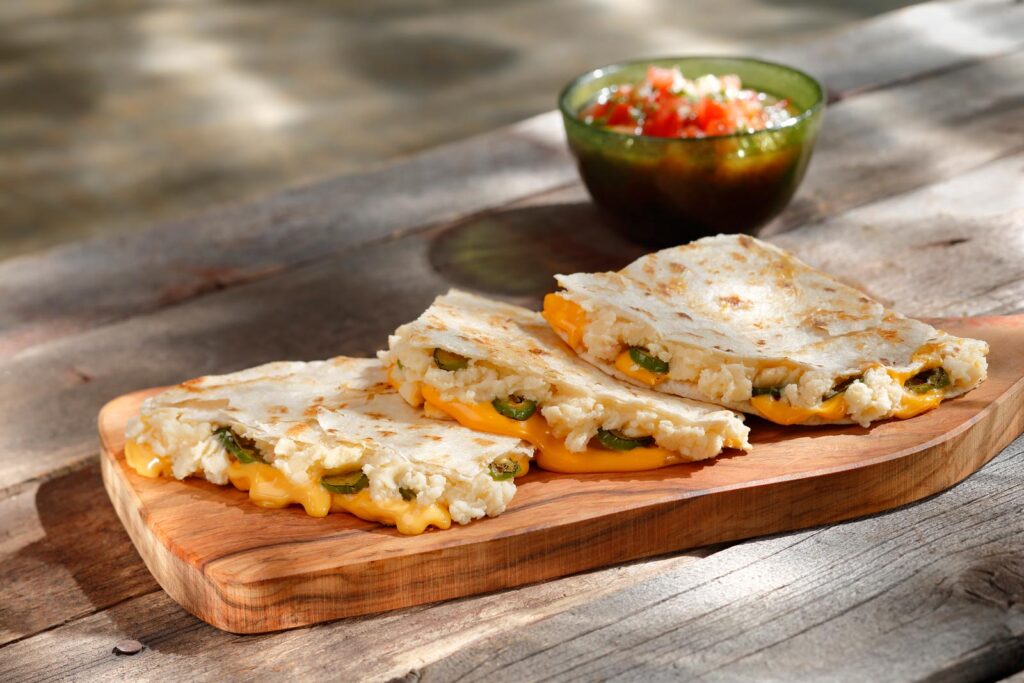 Bacon & Cheddar Chipotle Quesadillas Recipe