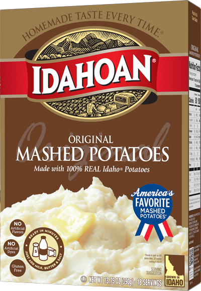 Idahoan Original Mashed Potatoes - 13.75 oz box