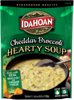 Idahoan Cheddar Broccoli Hearty Soup Pouch