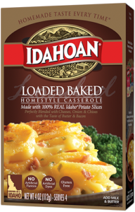 Idahoan Loaded Baked Homestyle Casserole Carton