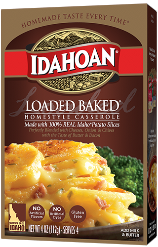 Idahoan Loaded Baked Homestyle Casserole Carton