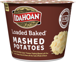 Idahoan Loaded Baked Mashed Potatoes Cup Single