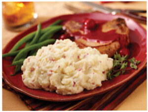 Baby Reds® with Roasted Garlic and Parmesan Mashed Potatoes