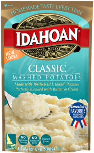 Idahoan Classic Mashed Potatoes 4oz pouch
