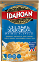 Idahoan Cheddar & Sour Cream Mashed Potatoes 4oz Pouch