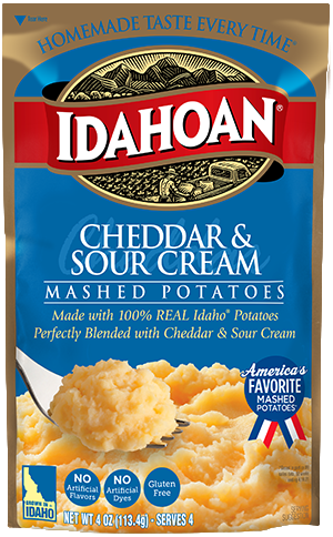 Instant mashed potatoes with cream cheese and sour online cream