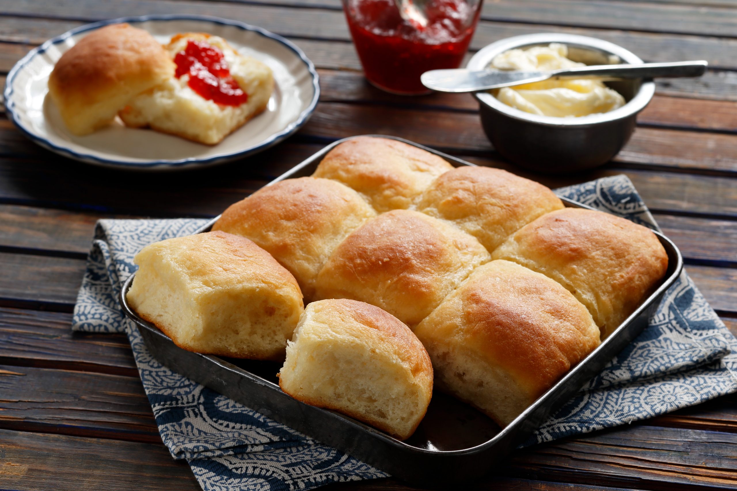 Potato Rolls with instant mashed potatoes - Awesome on 20