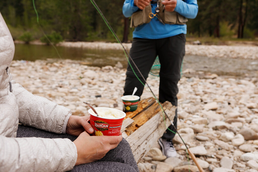 Idahoan cups are perfect for outdoor activities