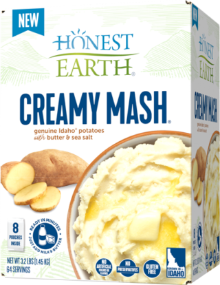Honest Earth Creamy Mashed Club Pack 8 count carton