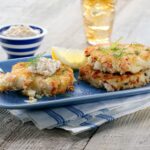 Mashed Potato Crab Cakes are easy to make at home.
