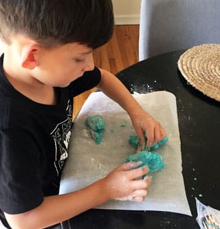 What can you create with Mashed Potato Play Dough?