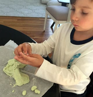 Time to get creative with Mashed Potato Play Dough. 