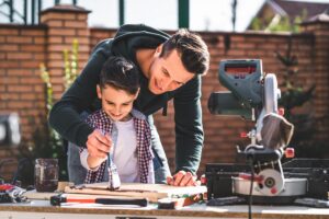 Celebrate Father's Day by doing a project together
