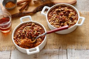 Honest Earth Sweet Potato Casserole with Pecan Topping