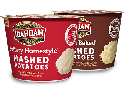 Idahoan Mashed Potatoes Cups
