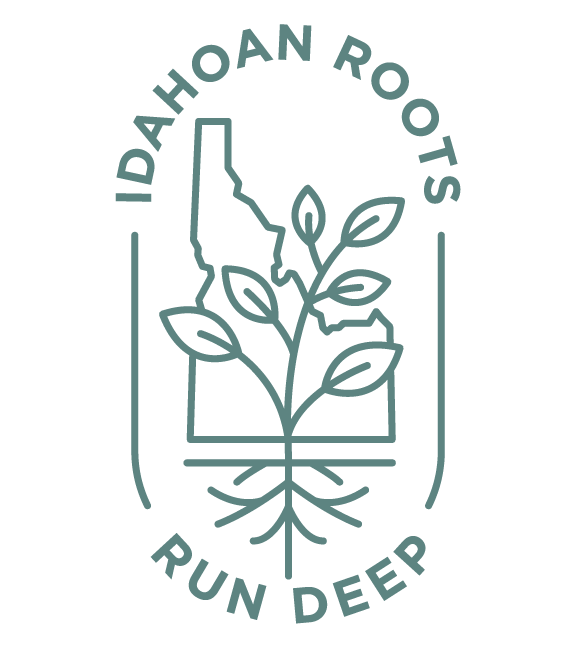 Idahoan roots run deep logo
