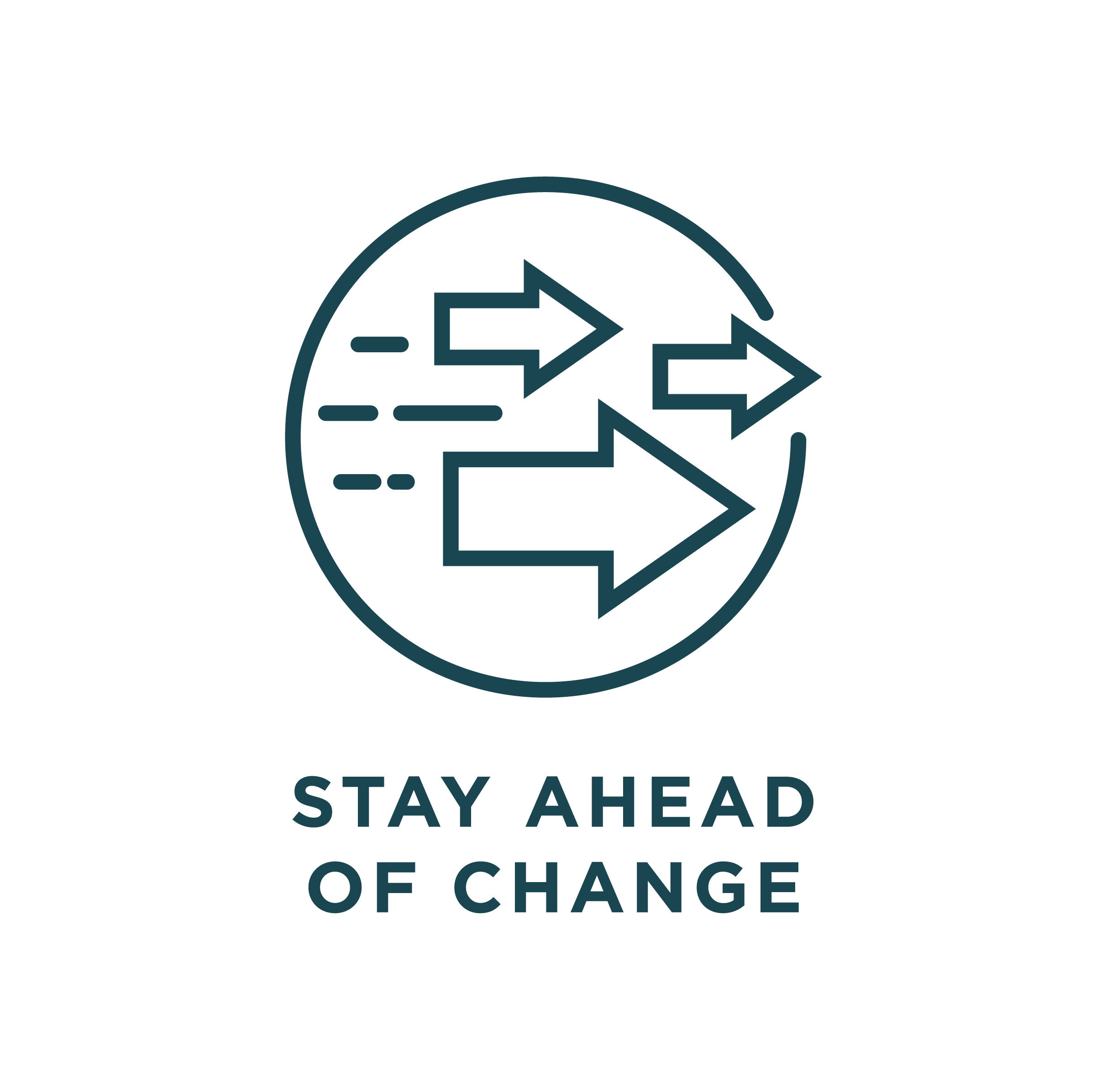Idahoan Values - Stay Ahead of Change Icon