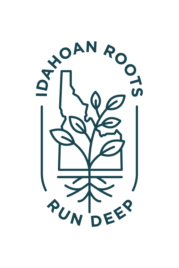 Idahoan roots run deep logo